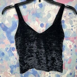 Lululemon Align Black Tank Crushed Velvet Size 4 C2